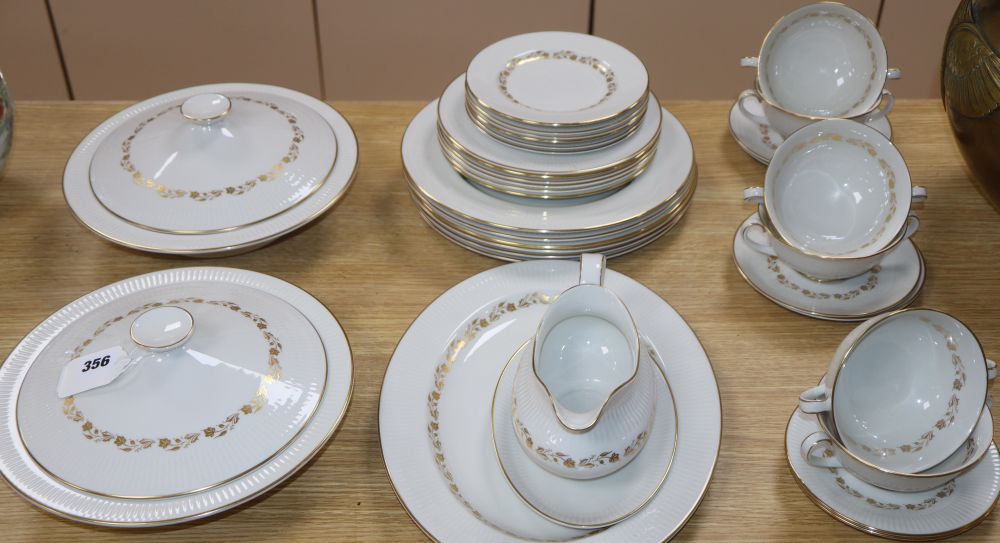 A Royal Doulton Fairfax part dinner service